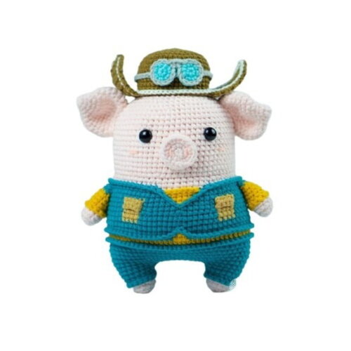 Receita Porco Amigurumi