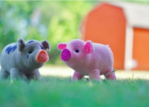 Receita Porco Amigurumi