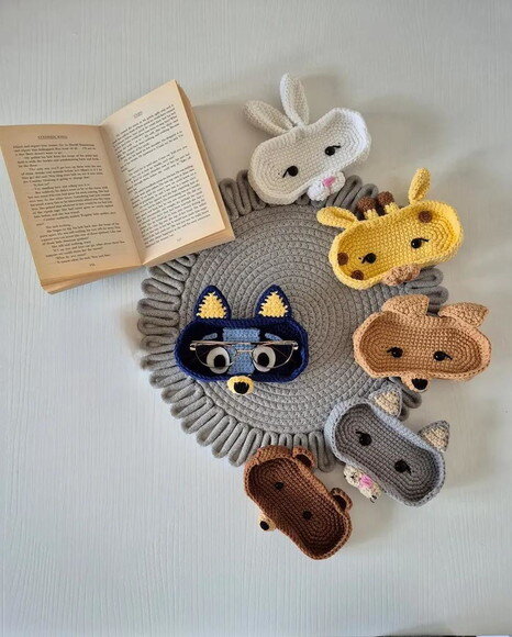 Receita Porta Oculos Amigurumi