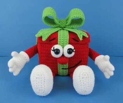 Receita Presente Amigurumi