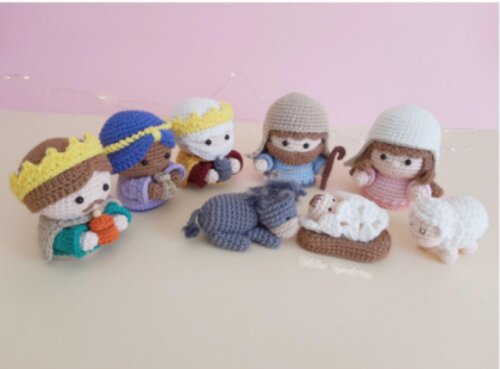 Receita Presepio amigurumi