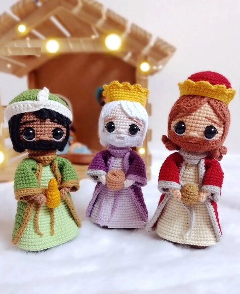 Receita Presepios Amigurumi