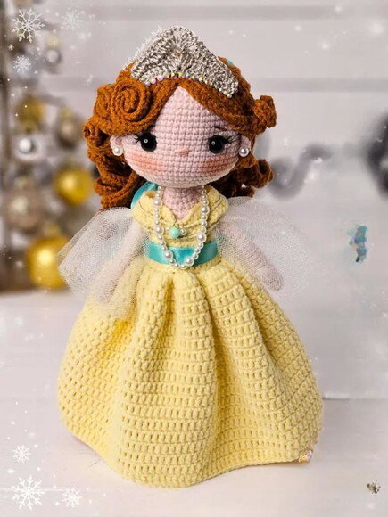 Receita Princesa Amigurumi