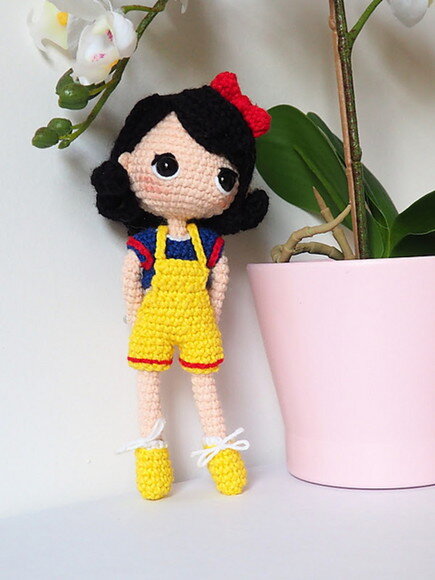 Receita Princesa Branca De Neve Amigurumi