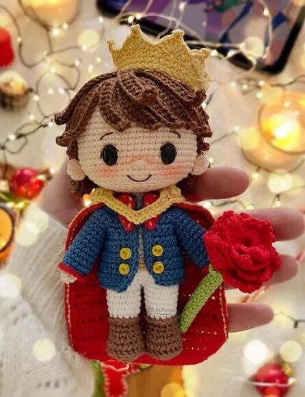 Receita Principe Amigurumi