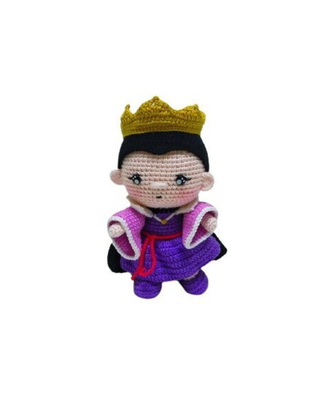 Receita Rainha Amigurumi