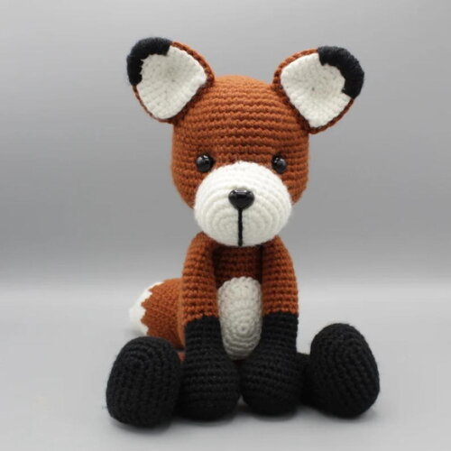 Receita Raposa Amigurumi