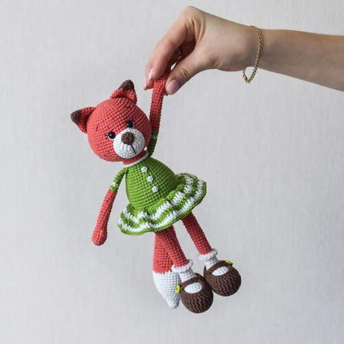 Receita Raposa Amigurumi