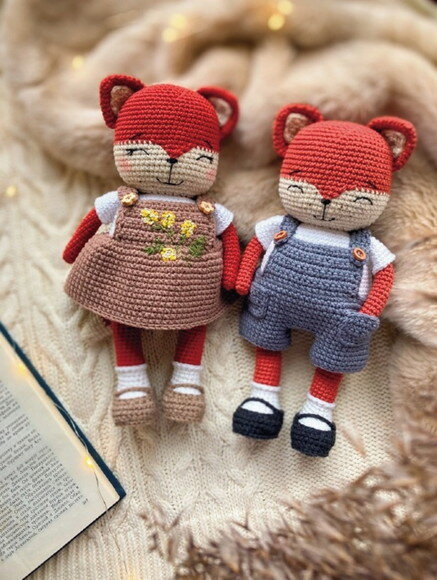Receita Raposa Amigurumi