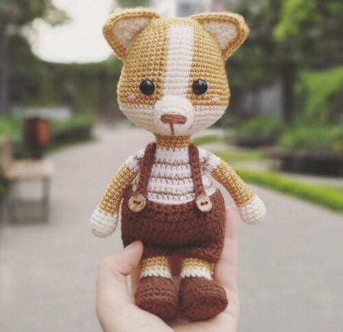 Receita Raposa Amigurumi
