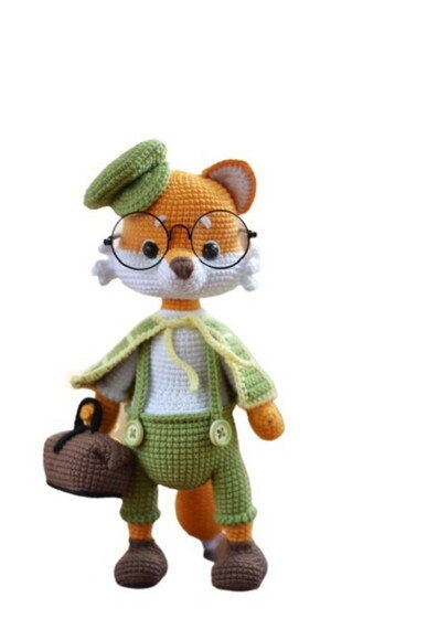 Receita Raposa Amigurumi
