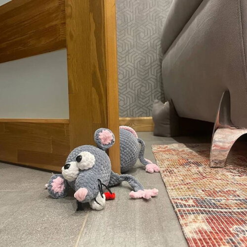 Receita Rato Segura Porta Amigurumi
