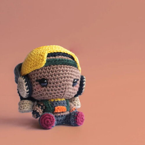 Receita Raze Valorant Amigurumi