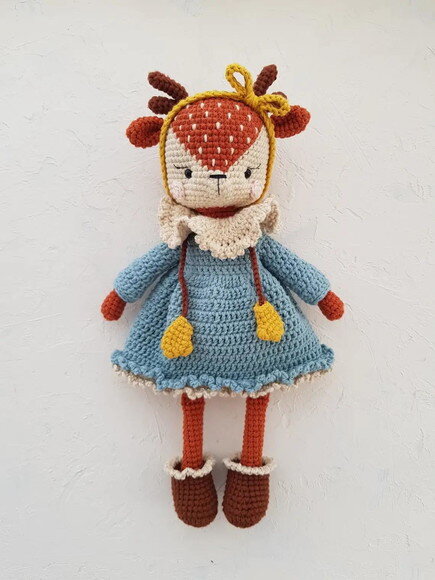 Receita Rena Amigurumi