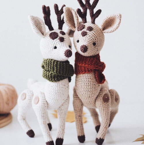 Receita Rena Amigurumi