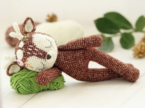 Receita Rena Amigurumi