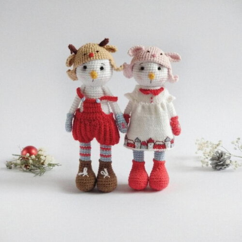 Receita Renas Amigurumi