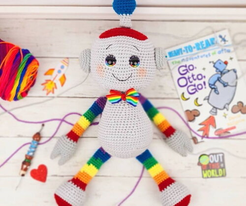 Receita Robo Amigurumi