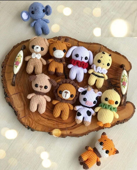 Receita Safari Amigurumi
