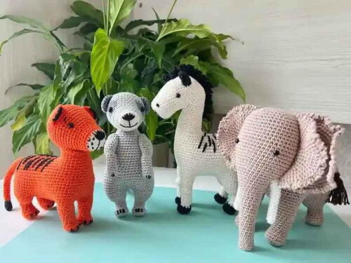 Receita Safari Amigurumi