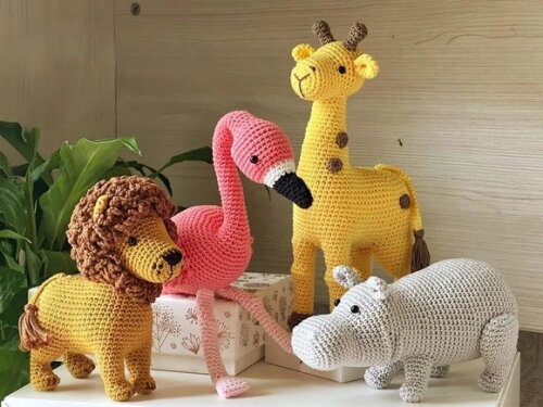 Receita Safari Amigurumi