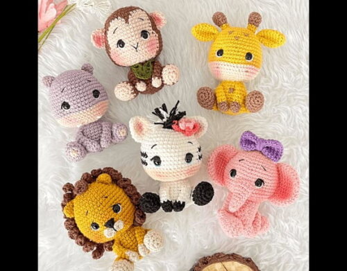 Receita Safari Amigurumi