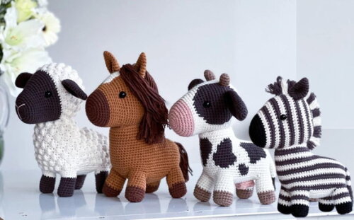 Receita Safari Amigurumi