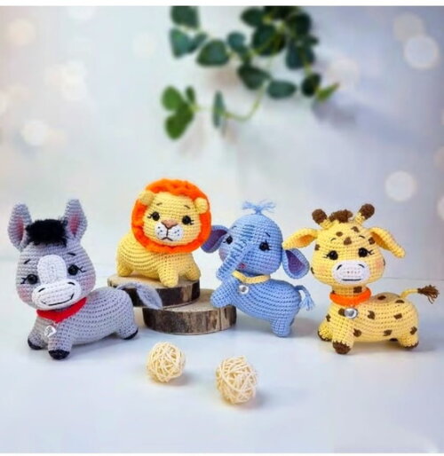 Receita Safari Amigurumi