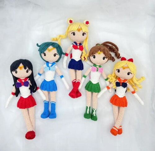 Receita Sailor Moon Amigurumi