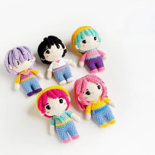 Receita Saja Boys Amigurumi