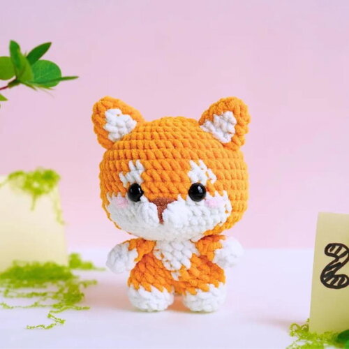 Receita Shiba Amigurumi