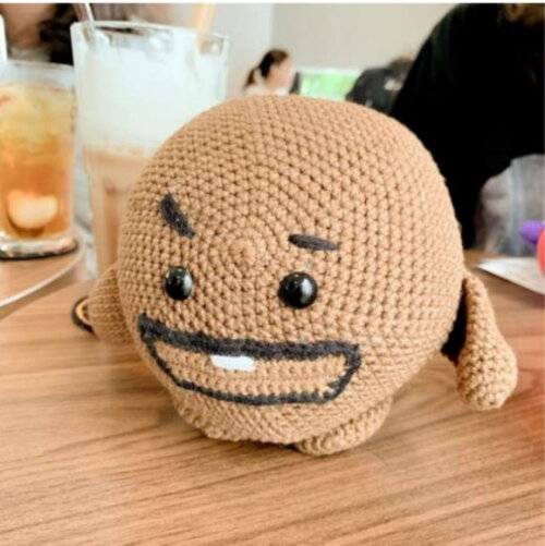 Receita Shooky Bts Amigurumi