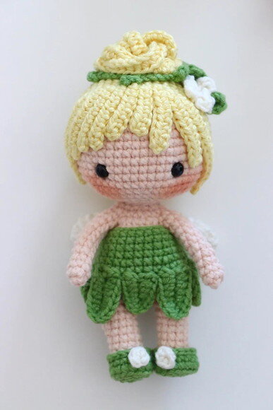 Receita Sininho Amigurumi