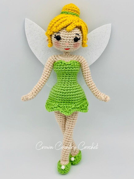 Receita Sininho Amigurumi