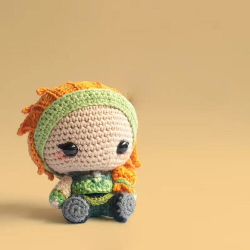 Receita Skye Valorant Amigurumi