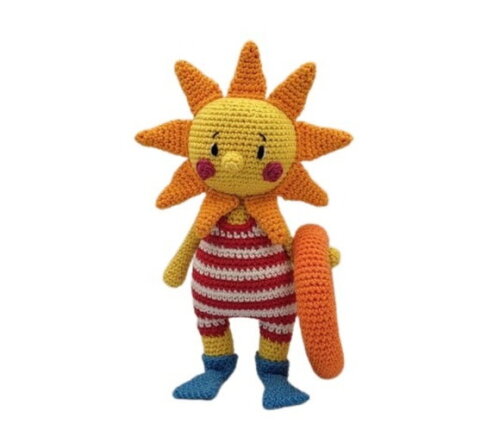 Receita Sol Amigurumi
