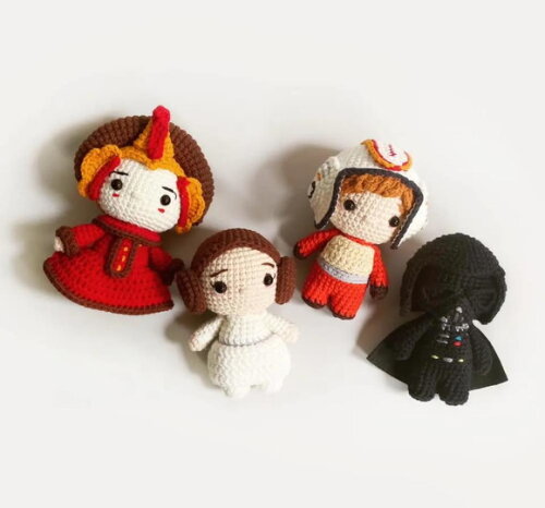 Receita Star Wars Amigurumi