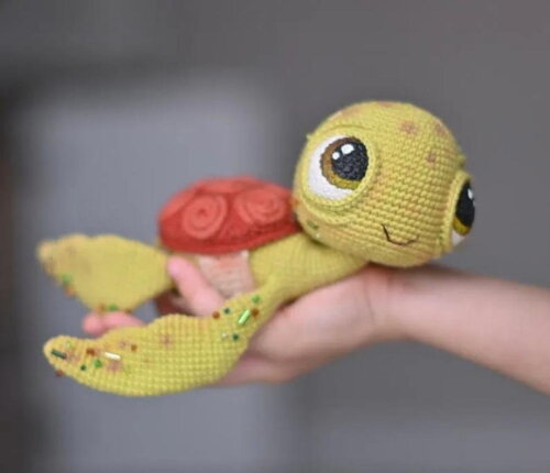 Receita Tartaruga Amigurumi