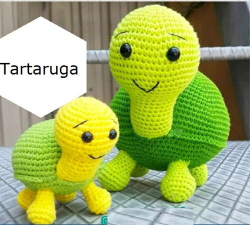 Receita Tartaruga Amigurumi