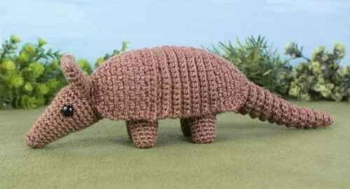 Receita Tatu Amigurumi