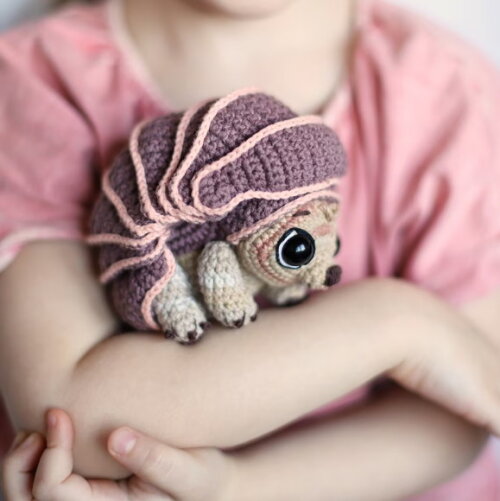 Receita Tatu Bola Amigurumi