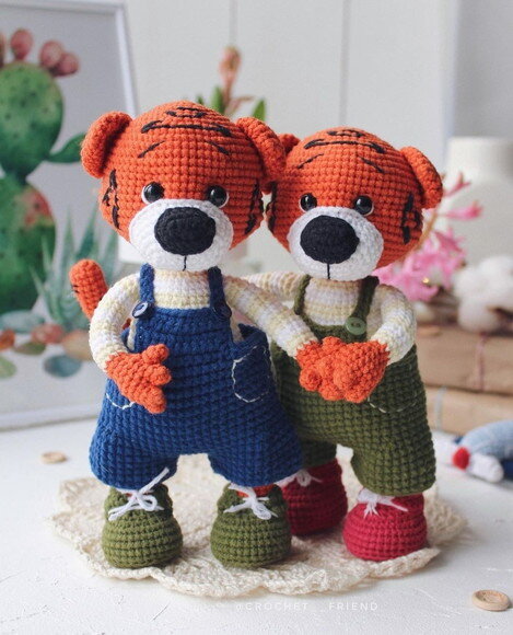 Receita Tigre Amigurumi