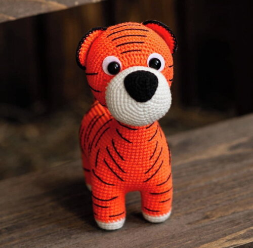 Receita Tigre Amigurumi
