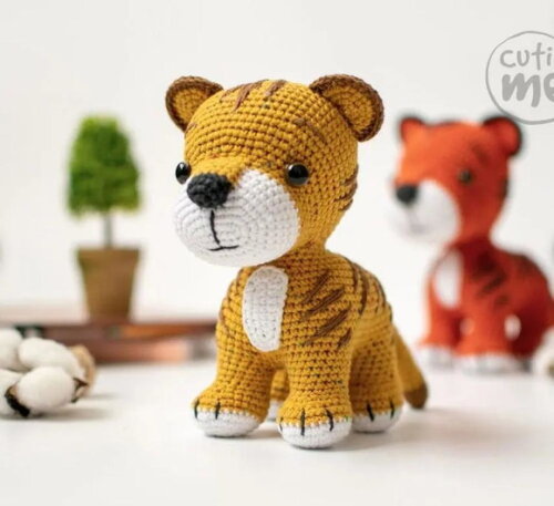 Receita Tigre Amigurumi
