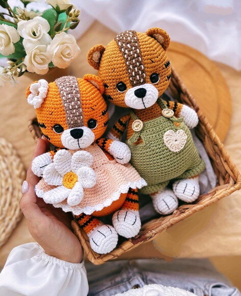 Receita Tigre Amigurumi