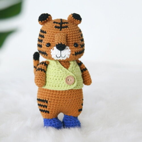 Receita Tigre Amigurumi