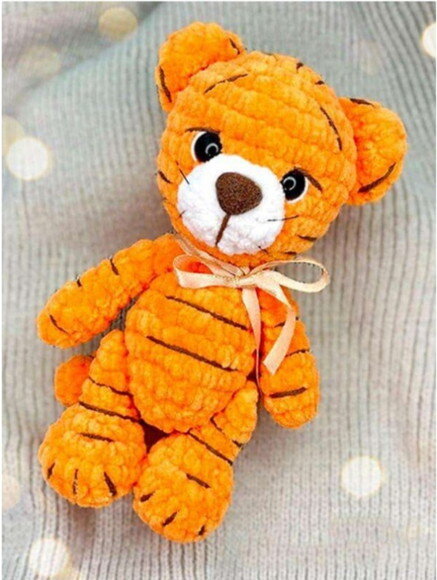 Receita Tigre Amigurumi