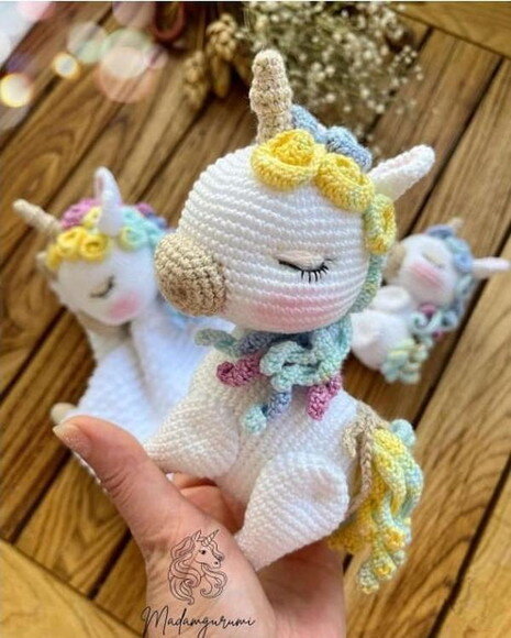 Receita Unicornio Amigurumi