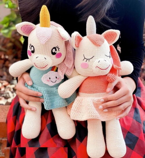 Receita Unicornio Amigurumi