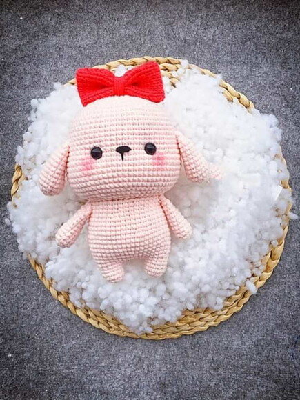 Receita Ursinha Amigurumi